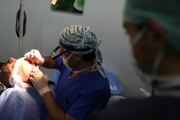 Hair transplantation procedure in Turkey