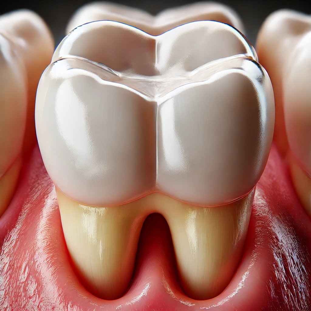 ill-fitting dental crown