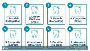 8 Most Common Types Of Veneers in Istanbul