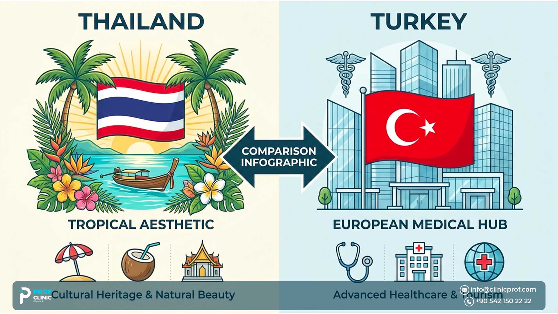 Hair Transplant Thailand vs. Turkey: A Comprehensive Comparison
