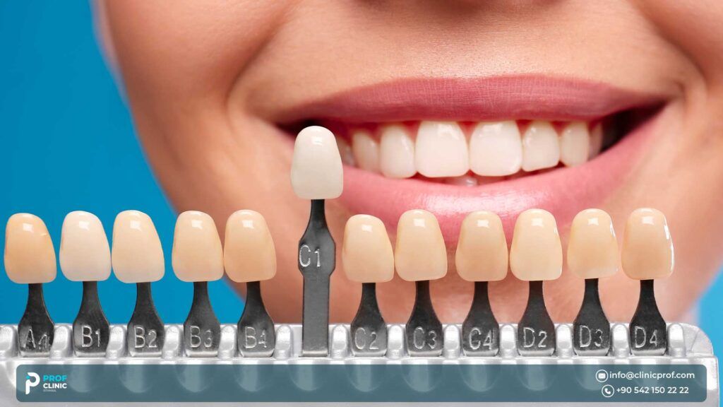 what are the types of zirconia crowns in Turkey