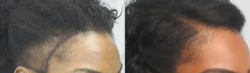 The Art of Afro Women Hair Transplant Hairline Design