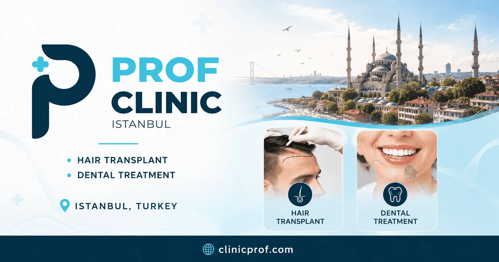 Prof Clinic Turkey: Hair & Dental Implants in Istanbul