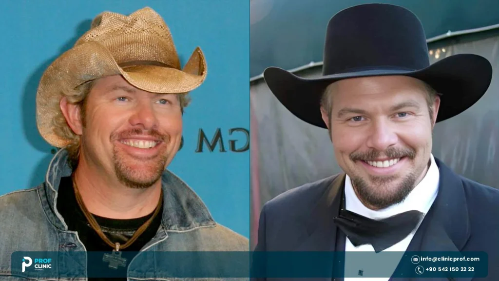 Toby Keith teeth through the years